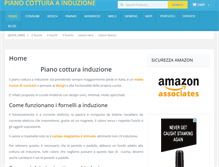 Tablet Screenshot of piano-cottura-induzione.it